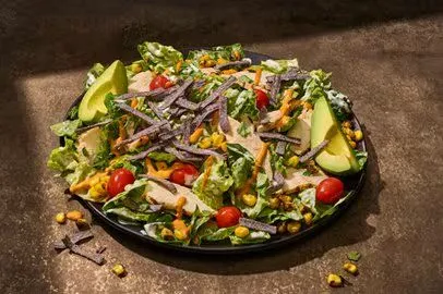 Southwest Chicken Ranch Salad
